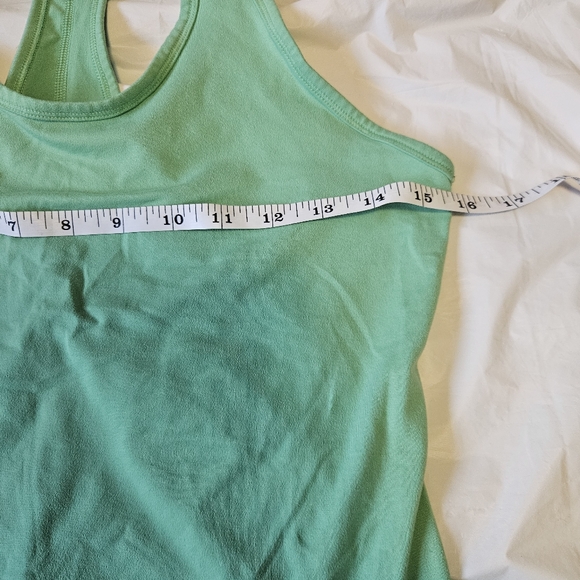 Nike women's medium bright green racerback tank top - Picture 4 of 5